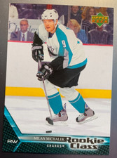 2005-06 Upper Deck Rookie Class #18 Milan Michalek San Jose Sharks