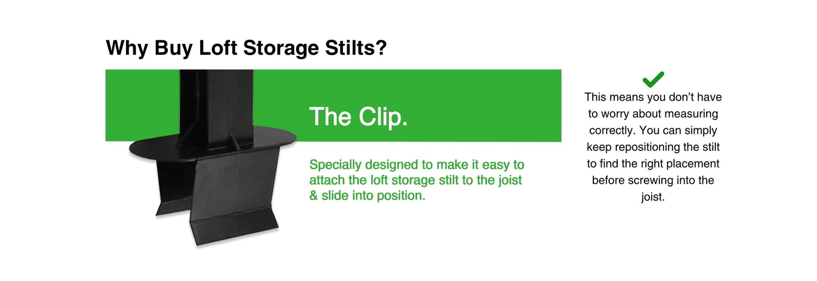 Loft Stilts Legs 64 Pack 5060873350652 eBay