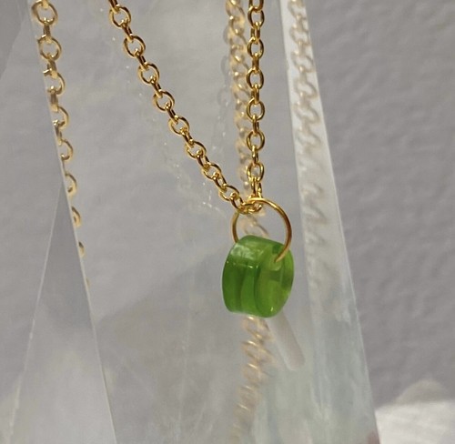 Small green Heart Lollipop earrings, lots of lengths , Lolly kitsch - Picture 34 of 64