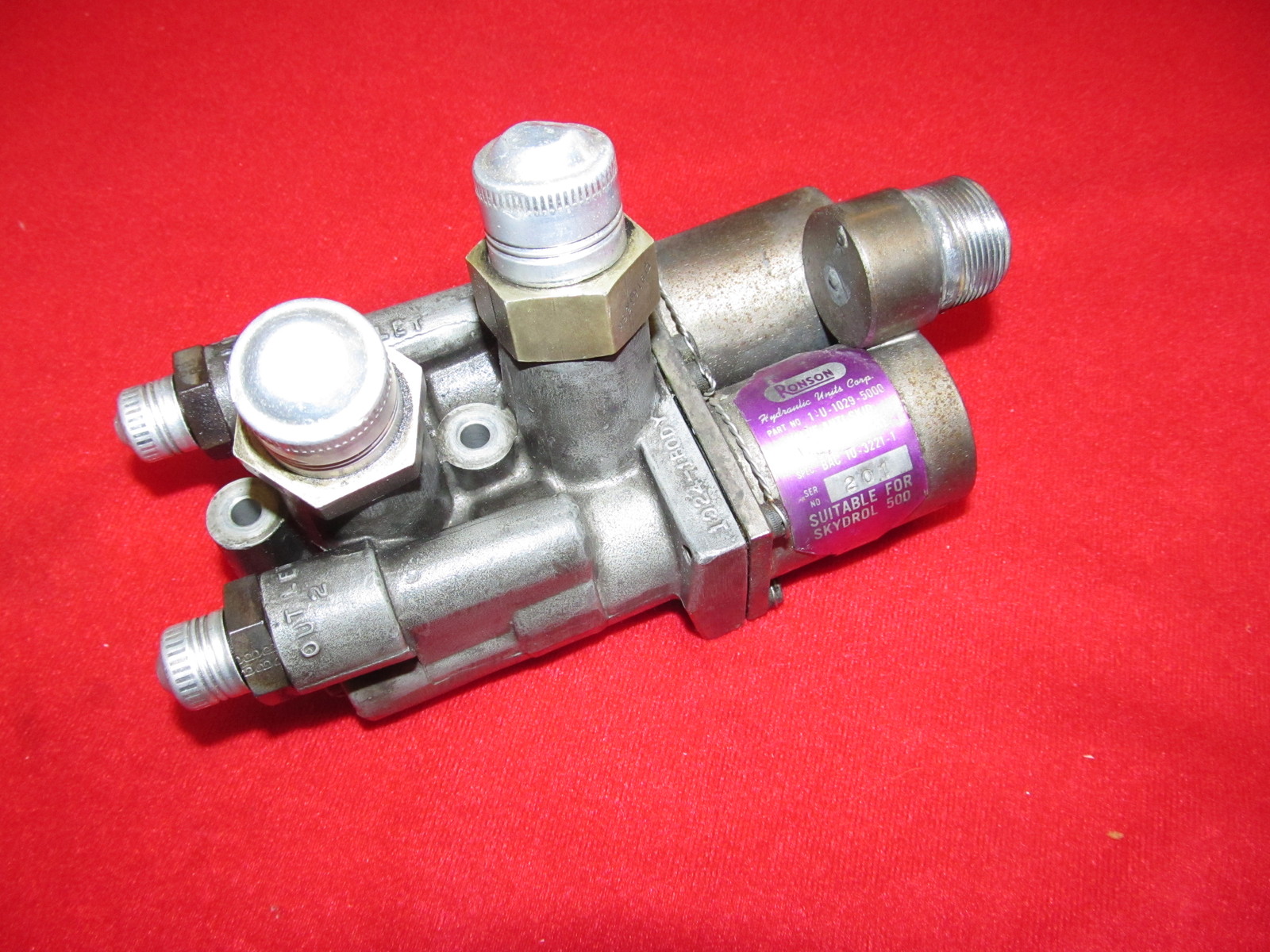 Ronson Anti Skid Control Valve BAC 1032211 As Removed. Sold as Core