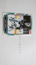 2007 2008 Victory Vesa Toskala signed NHL Card
