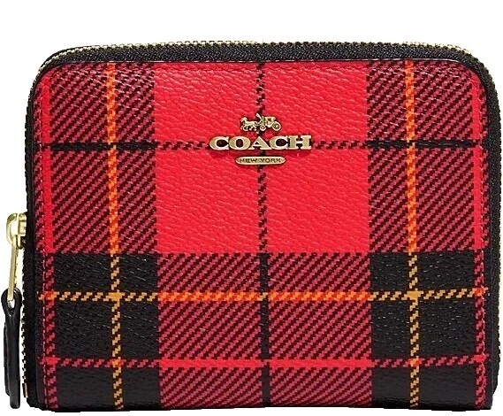 Coach Plaid Wallets for Women