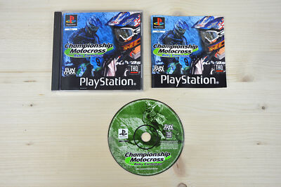 PS1 - Championship Motocross feat. Ricky Carmichael - (OVP, mit Anleitung)