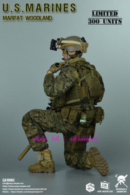 Easy&Simple Ga1006s 1/6 U.S. Marines Marpat Woodland Limited 300