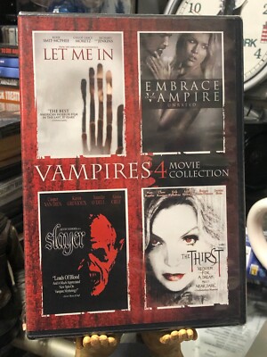 Vampires 4 Movie Collection (DVD) Let Me In, Slayer, Thirst