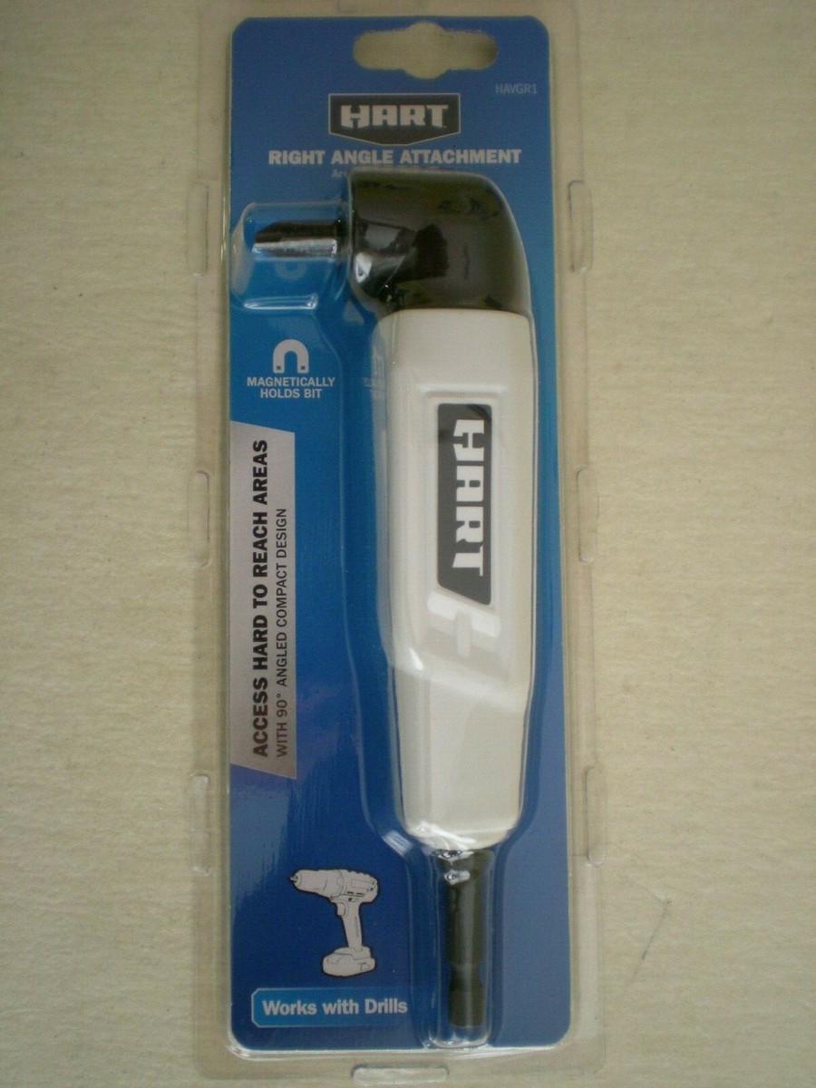 HART COMPACT 90° RIGHT ANGLE DRILL DRIVE ATTACHMENT MAGNETICALLY - Main Image