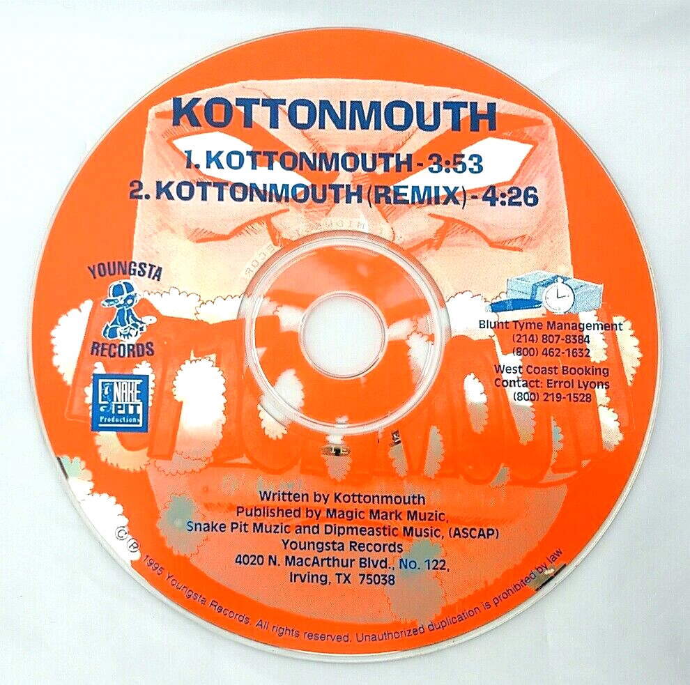 Kottonmouth Kings　Promotional Remixies CD) Kottonmouth – Kottonmouth , Promo, Remix, Single, 2 Tracks
