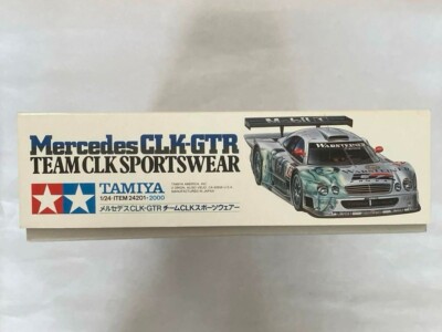 田宮模型 Mercedes CLK-GTR チームCLKスポーツウェアーボディ Tamiya 1/24 Mercedes CLK-GTR Team CLK Sportswear Plastic Model Kit