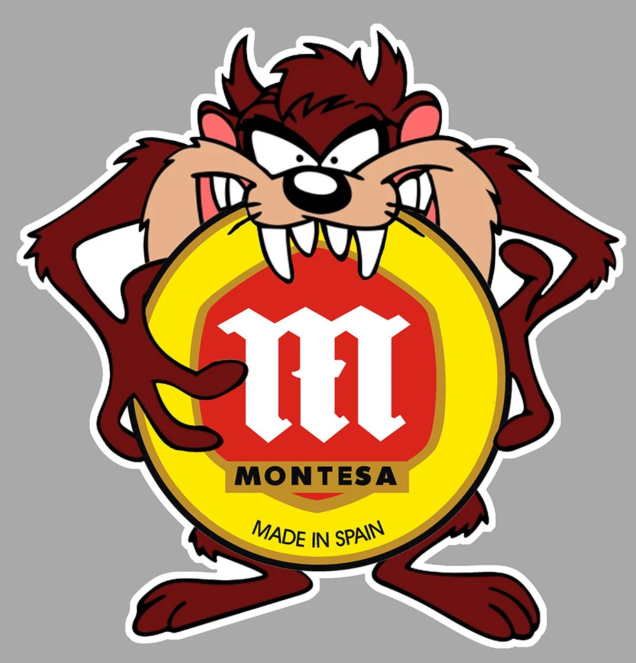 MONTESA TAZ Sticker  vinyle laminé - Photo 1/1