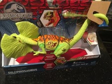 Jurassic Park Jurassic World Growler Hybrid Dilophosaurus Action Figure New Toy