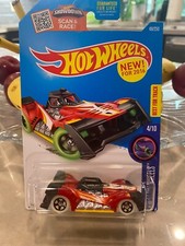 2016 Hot wheels #49 HW Glow Wheels 4/10 VOLTAGE SPIKE Red Variant wGlowWhlsBlk5s
