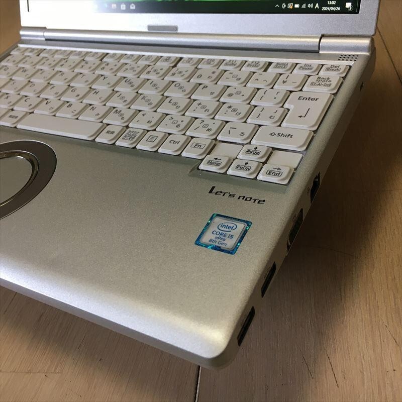 Panasonic Let's note CF-SV8RDCVS Core i5-8365U 1.6GHz RAM 8GB SSD 256GB Panasonic Let's note CF-SV8RDCVS Core i5-8365U 1.6GHz RAM 8GB SSD 256GB