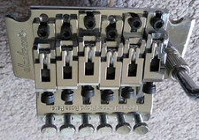 Jackson JT-580LP Low Pro Floyd Rose CHROME Tremolo BRIDGE 6 string Trem Arm NICE