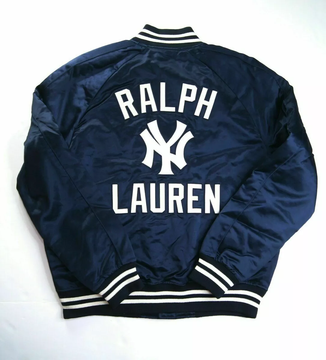 NEW POLO Ralph Lauren Men's LIMITED MLB Collection Yankees NY Satin Jacket  XXL