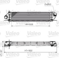 Valeo 818246 LadeluftküHler FüR Ford Volvo