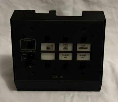Extron MLC 206 MediaLink Controller Black with SMB-3  Gang Surface Mount Box