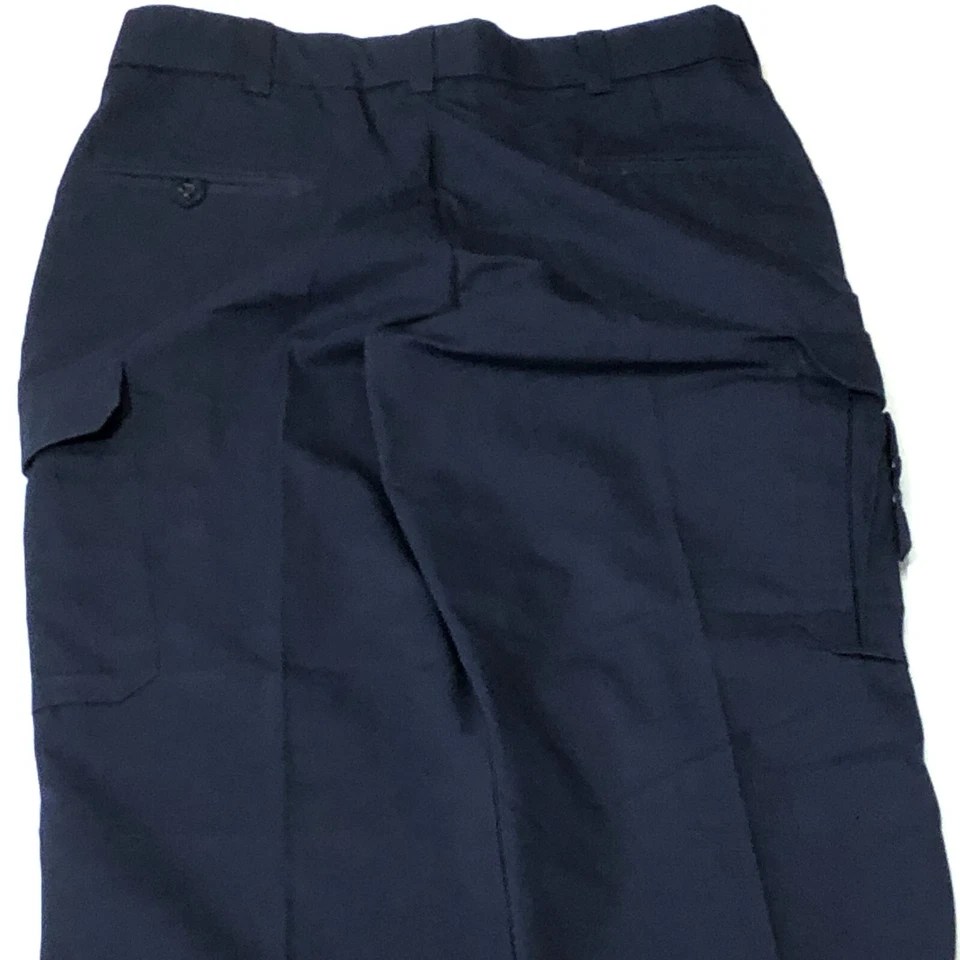 Nuevos Pantalones Horace Pequeños Para Hombre Azul Medianoche EMT/EMS-Talla 32R (32x32) - Dobladillo Foto 4 de 4