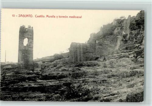 11054622 - Ruines du château Sagunt remparts et tour médiévale Valence - Photo 1 sur 2
