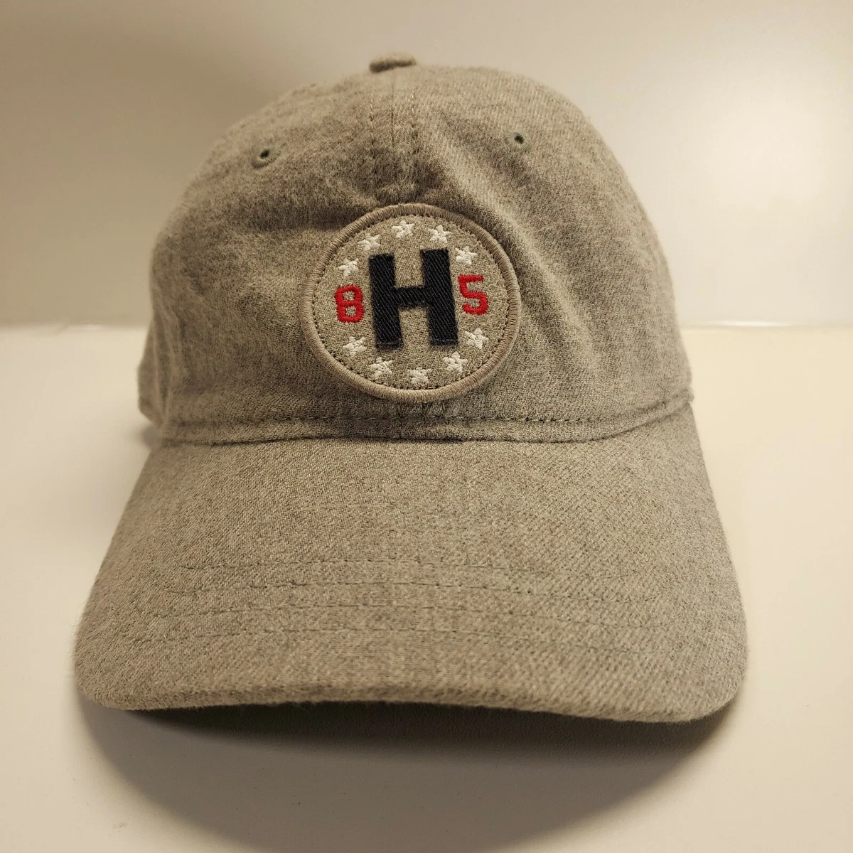 TOMMY HILFIGER BASEBALL CAP HAT GREY ONE SIZE EMBROIDERED PATCH