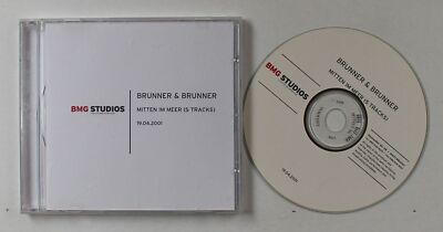 Brunner & Brunner Mitten Im Meer (5 Tracks) Ger Adv CDR 2001 Schlager