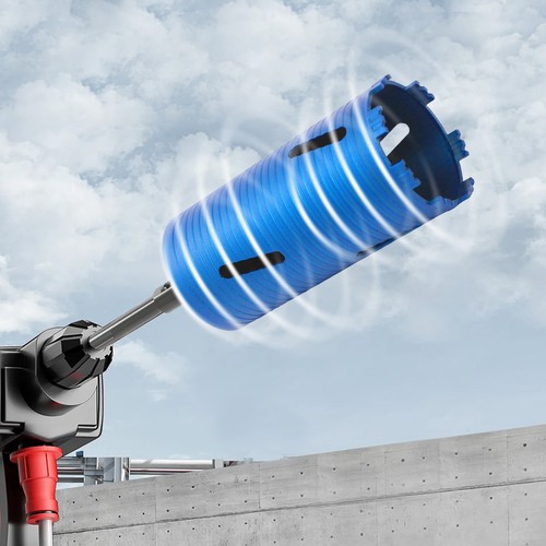 5/8 Inch Thread Concrete Drill Bit Core Drill Bit Drilling Bit W/3 Adapters - 第 4/18 張圖片