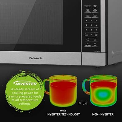 Panasonic Compact Microwave Oven with 1200 Watts of Cooking Power