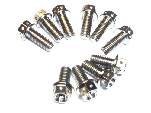 KIT BULLONI DISCO ROTORE FRENO ANTERIORE + POSTERIORE GAS 85 MC 2021-2025 TITANIUM RACE - Foto 5 di 12