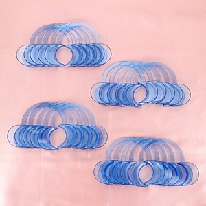 20PC Clear Dental Teeth Whitening Cheek Retractor Mouth Opener C Type M Size