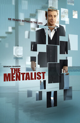 BB4232 The Mentalist Show By Bruno Heller 2008 Baker Movie Poster 11x17