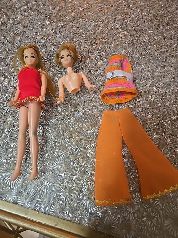 Vintage Dawn Topper Dolls and clothing - 60s 70s Topper Vintage - TLC
