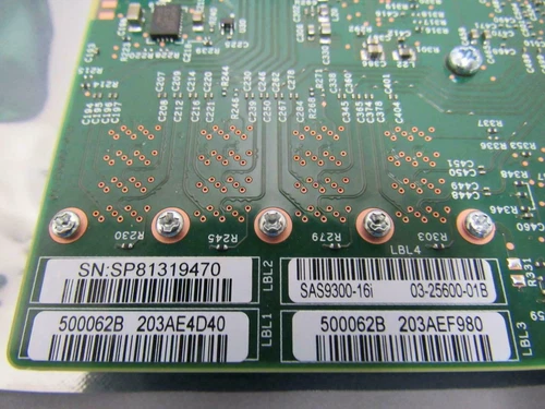 New Sealed LSI 9300-16i 16-port LSI00447 12GB/s Host Bus Adapter 03-25600-01B - Picture 3 of 5