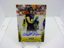 2020 Leaf Draft Mitchell Wilcox Rookie Auto Gold USF Bulls #BA-MW1