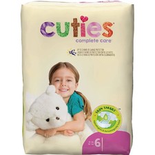 Cuties  Complete Care Diapers, Size 6
