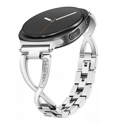 Damen Metall Armband für Samsung Galaxy Watch 8 40mm 44mm Watch8 Classic 46mm
