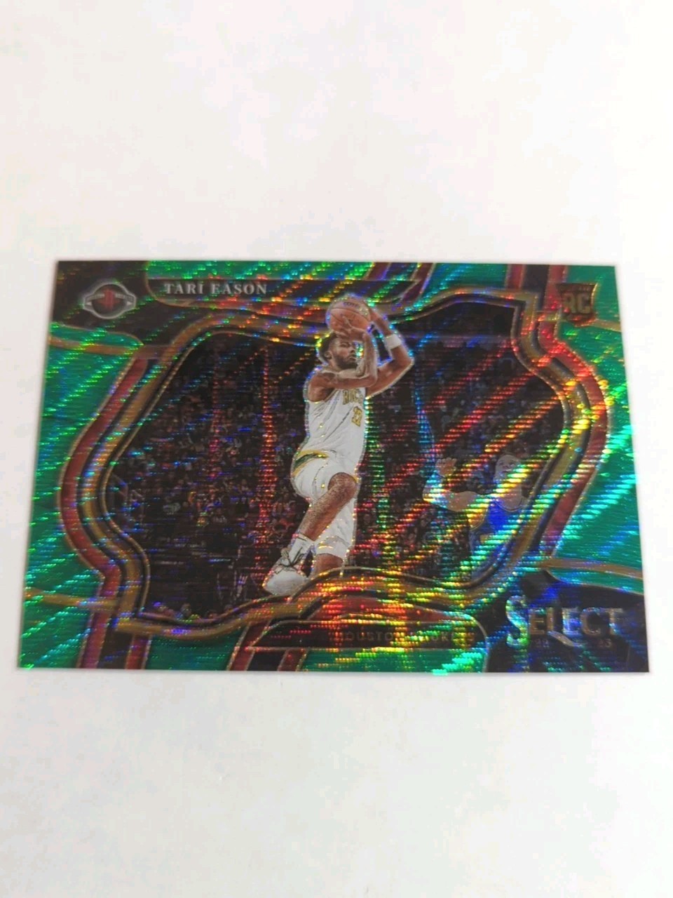 2022-23 Panini Select Courtside Green Wave Prizm #278 Tari Eason /50 (RC)