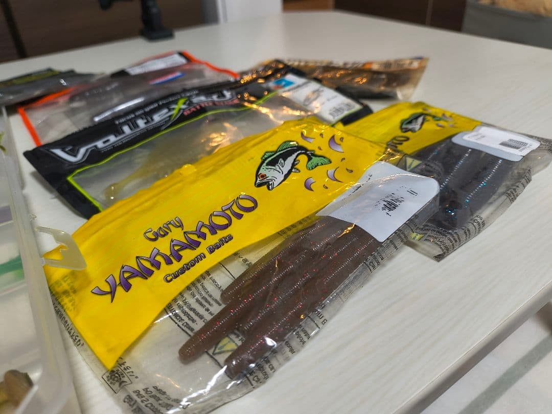 Bass Worm Set Egg Chunk Hira Tyler Yama Senko Fat Squid Many - Image 7