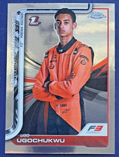 2025 Topps Chrome F1 Ugo Ugochukwu 1st Card #45 RC Rookie USA Base