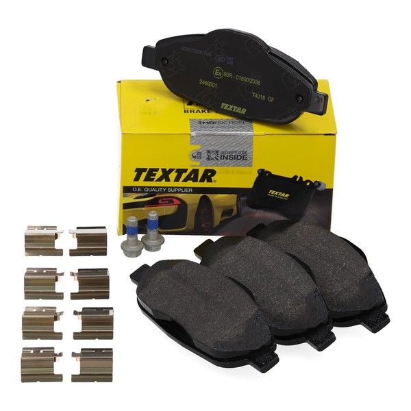 Textar 2466001 BremsbeläGe Bremsbelagsatz FüR Peugeot 3008 (0U_) 308 I Vorne-image