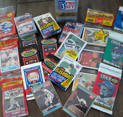 BASEBALL WAX, CELLO and RACK PACKS UNOPENED Pick from photos in dropdown list!