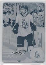 2014-15 Upper Deck Printing Plate Cyan 1/1 Clarke MacArthur #384 0c3