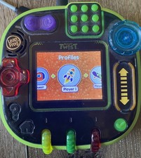 LeapFrog RockIt Twist Handheld Learning Game System - Green Used Works 100 