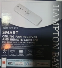 Hampton Bay Smart Ceiling Fan Remote & Receiver 1006 022 993 NEW