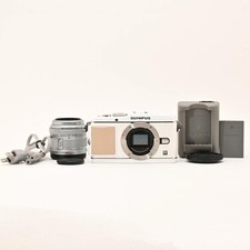 OLYMPUS PEN E-P3 White w/ 3419 shutters 162773