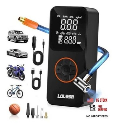 Tire Inflator Portable Air Compressor-Air Pump 150PSI Cordless Electric for