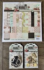 Pink Paislee LONDON MARKET-RARE FINDS  CURIOSITIES LOT Paper Numbers NEW