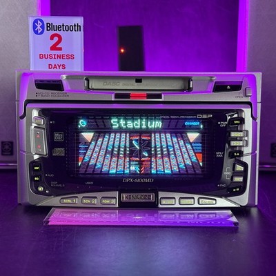 KENWOOD DPX-6100MD Car Audio 2DIN CD MD Player Added Bluetooth