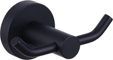 Double Bath Towel Hook, Premium Stainless Steel Coat Holder, Modern Bathroom