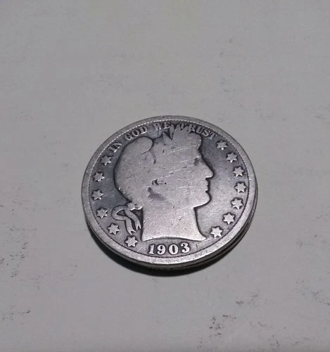 1903 Barber Liberty Head Half Dollar.. No Mint Mark..