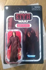 Star Wars Walmart Vintage Collectio Anakin Skywalker Sith Unpunched Figure VC412