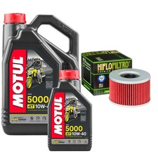 250 Venox Motul 5000 10w40 5L Oil Filter Kit Kymco 250 2010 8.05 per litre
